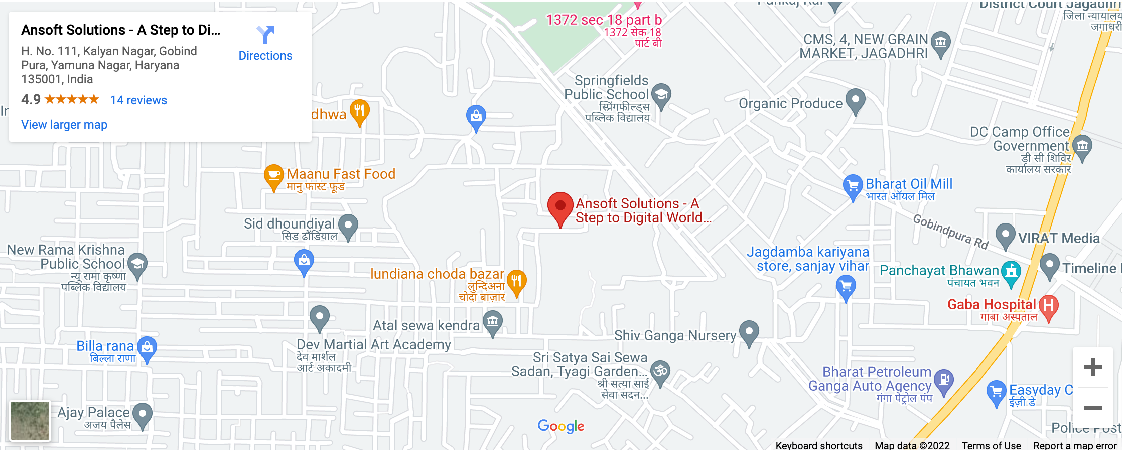 Ansoft solutions google map